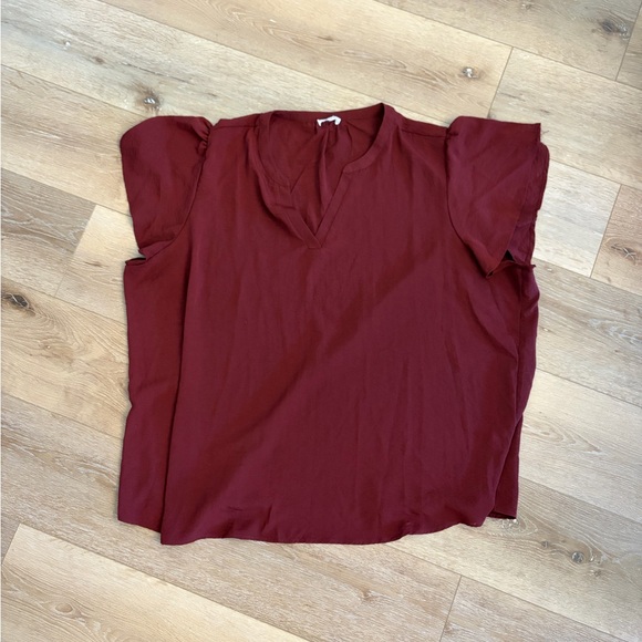 Maurices Tops - Maurices Deep Red Blouse